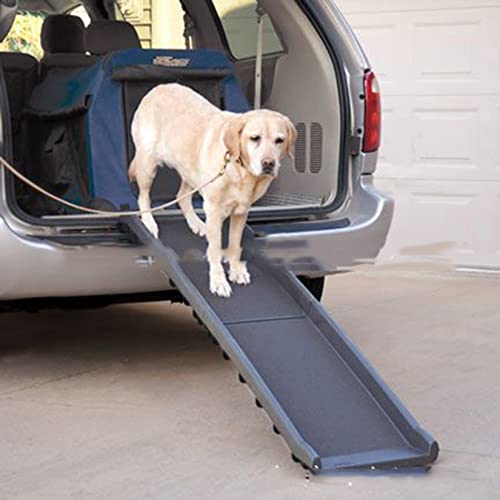 Yedaoiu Vehículo de Viaje de la Escalera de Mascotas para Excursionismo Escalada de la Escalera Plegable Pet Pet Superior Mate Mate ANTEL NO SLIQUE Pet DE Amigo,Negro