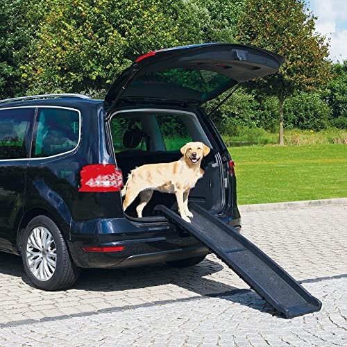 Yedaoiu Vehículo de Viaje de la Escalera de Mascotas para Excursionismo Escalada de la Escalera Plegable Pet Pet Superior Mate Mate ANTEL NO SLIQUE Pet DE Amigo,Negro