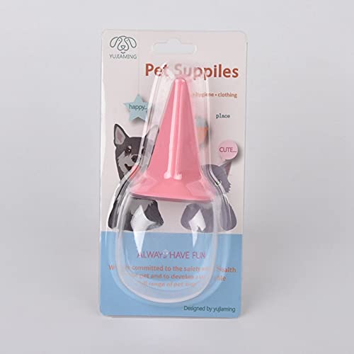 YHomU Cuchara De Comida para Mascotas Plástico Lindo Dibujo Animado Suave Universal Transparente Clip De Sellado para Mascotas Taza De Comida para Gatos Perro Arroz Azúcar Golosinas Plat