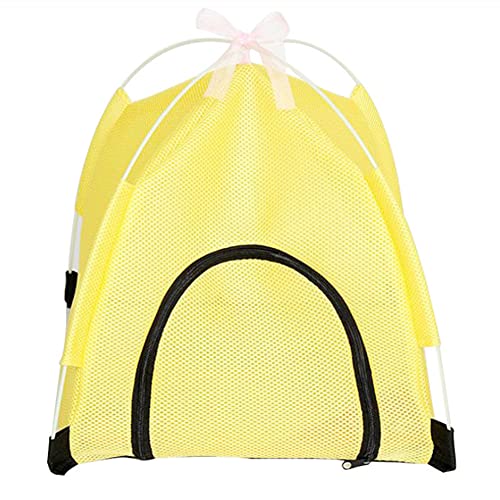 yinyinpu Tienda de campaña para Perros Casitas para Gatos Al Aire Libre Cama de Perro Tienda para Perros Pop Up Plegable Cama de Gato Perro Impermeable Tienda 40,Pink