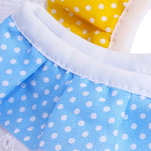 Yissone Bandana de Encaje para Perros Y Gatos 2 Piezas de Bandana para Gatos Set de Sombrero de Babero para Mascotas Accesorios de Fiesta de Cumpleaños