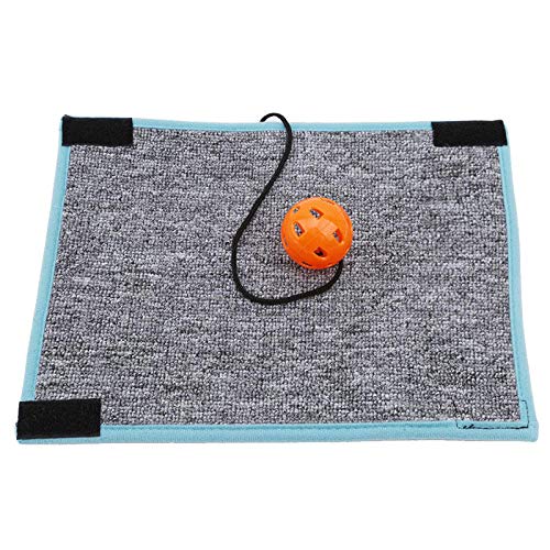 YITON Rascador para Gatos Mobiliario Proteger Gato Gatito Rascador Almohadilla Sisal Rascador Mat Garras Cuidado Gato Juguete Sofá Poste Proteger 1uds Gris Manta Redonda