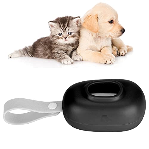 YOIM Suministro de Bolsas para desechos de Perros, Bolsas para desechos de Perros, Bolsas para desechos de Perros, Soporte liviano de Moda para Mascotas para Resolver el Problema de Las heces(Black)