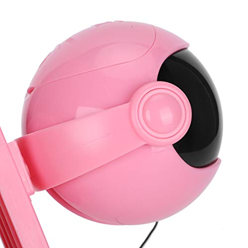 YongliJc Juguete Educativo eléctrico para Gatos, Juguete de elevación automática para Gatos, Bola mullida, Divertido Juguete Inteligente para Mascotas, Juguete Duradero para Gatitos(Rosado)