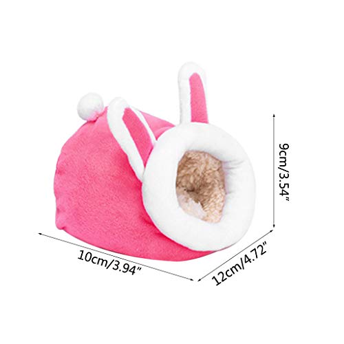 Youliy Cama para animales pequeños, nido de conejillo de indias, cálido para hámster, perro y gatito.