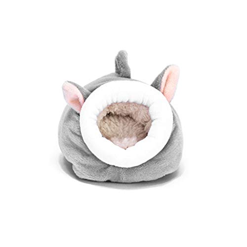 Youliy Cama para animales pequeños, nido de conejillo de indias, cálido para hámster, perro y gatito.