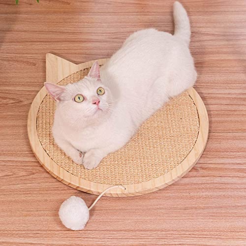 YRHH Raspador para Gatos con Ventosas Raspador para Gatos De Sisal Poste Rascador para Gatos De Montaje En Pared para Gatos-29 * 32cm