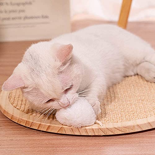 YRHH Raspador para Gatos con Ventosas Raspador para Gatos De Sisal Poste Rascador para Gatos De Montaje En Pared para Gatos-29 * 32cm