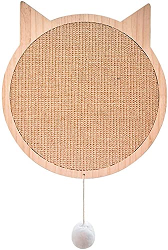 YRHH Raspador para Gatos con Ventosas Raspador para Gatos De Sisal Poste Rascador para Gatos De Montaje En Pared para Gatos-29 * 32cm