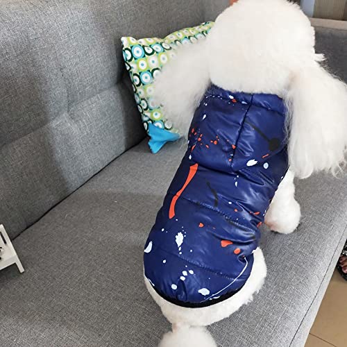 YTXYZU Mascotas Trajes de recuperación Anti lamida Destete Ropa Chaleco de Perro/GatosChaleco de Algodon,Azul Marino,2XL
