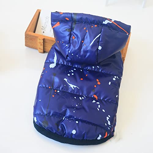 YTXYZU Mascotas Trajes de recuperación Anti lamida Destete Ropa Chaleco de Perro/GatosChaleco de Algodon,Azul Marino,2XL