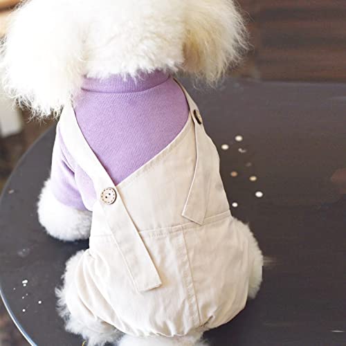 YTXYZU Mascotas Trajes de recuperación Anti lamida Destete Ropa Chaleco de Perro/GatosCorreas Acolchadas,Púrpura,2XL