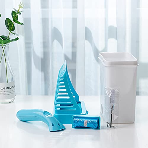 YUANLIN Pala de Gato Cat Litter Shovel Pet Litter Sifter Hollow Neater Scoop Dog Proan Limpieza Limpieza Cats Litter Pet Anater Scooper Cats Bandeja Caja Scoopers Pala de Arena para Gatos
