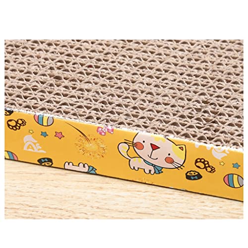YUEYOULII Recarga de raspador Tablero de arañazos trapezoides Cat Tablero de Escalada de Gato de Doble Cara Cartillo de Escalada rascadores de Gatos para Gatos de Interior (Color : A)