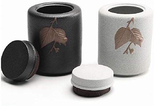 YUXO Urna Cenizas Mini cremación urnas for Mascotas Pequeño cremación Urnas for Humanos, Perro, Gato Urnas para Cenizas Humanas (Color : White)