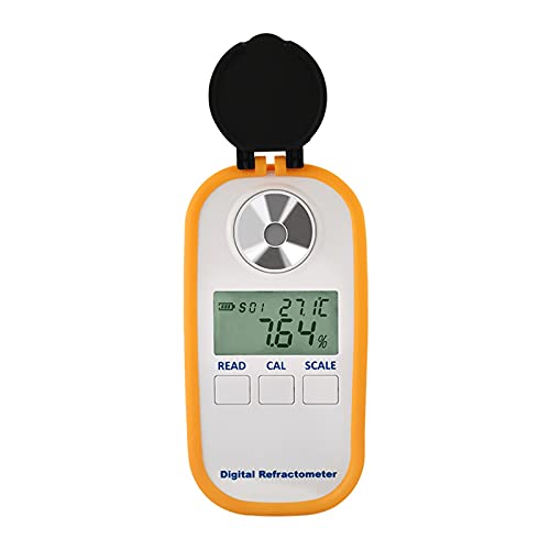YXAQQK Refractómetro de Gravedad específico de orina Digital, hidrómetro de orina Animal Gato de Perro Equipo Veterinario Hidrómetro Acuario de Agua Salada