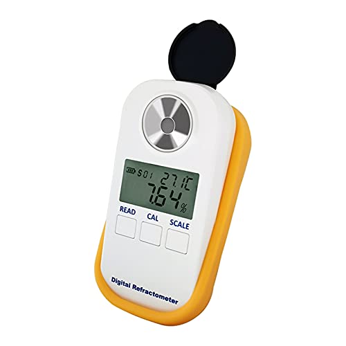 YXAQQK Refractómetro de Gravedad específico de orina Digital, hidrómetro de orina Animal Gato de Perro Equipo Veterinario Hidrómetro Acuario de Agua Salada