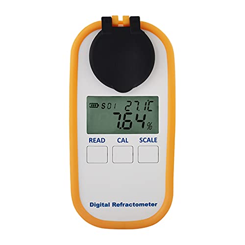 YXAQQK Refractómetro de Gravedad específico de orina Digital, hidrómetro de orina Animal Gato de Perro Equipo Veterinario Hidrómetro Acuario de Agua Salada