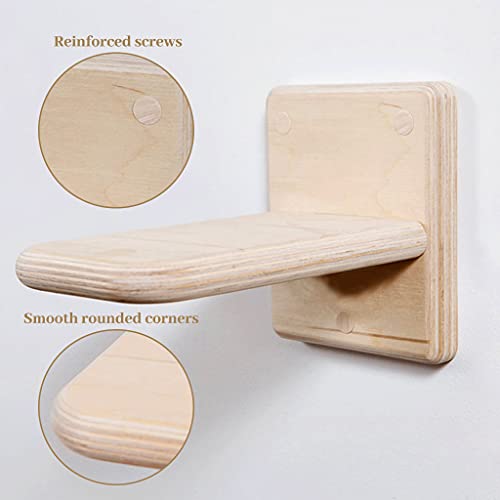 Yyooo 1 Juego De Escalera Rascador De Gato, Estante De Escalada De Montaje En Pared para, Gatos, Juguetes Creativos para Gatitos, Regalo para Criador