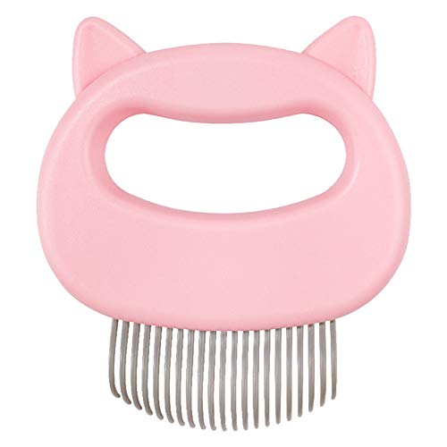 YZCH Cat Comb,Cat Dematting Comb,Relaxing Cat Comb Massager Pet Brush Dog Hair Removal Open Knot Massage Comb