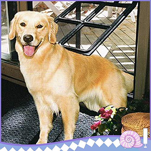 YZWHKJ Gatera 2 Tamaños magnética Puerta abatible Puerta for Mascotas Perro Gato del Perro de Animal doméstico y el Gato Puertas Puerta con Llave la Puerta de direcciones for Las Pantallas Gater