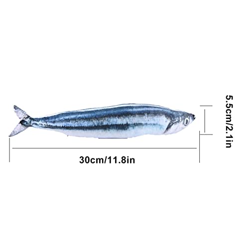 Zayaa Pez de Juguete de Hierba gatera | Juguete para Gatos, Juguetes para Gatos para Gatos de Interior, Juguete para Peces Floppy Cat Kicker, Juguete para Gatos Flopping Fish para Elegir y Divertido