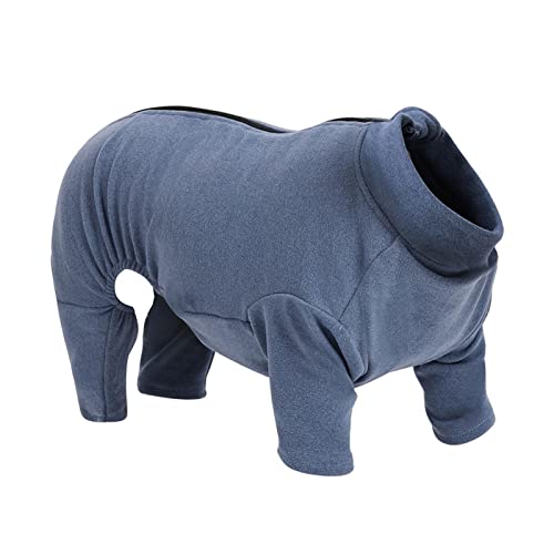 Zayaa Recovery Dog Shirt - Traje de recuperación Suave antilamido para Perros, Gatos, después de la cirugía - Traje cálido de Manga Larga con Alta Elasticidad - Monos para el hogar, el automóvil