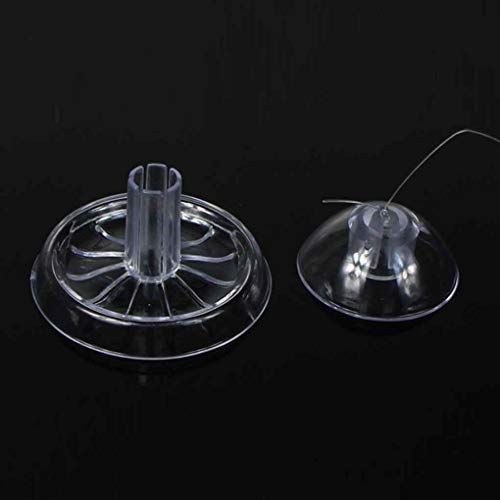 Zeagro 1 trampa de caracol transparente de plástico libre de cebo para acuario, pecera, plantas planarian sanguijuela, captura de naturaleza.
