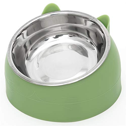 ZEDINGONELINE Pet Pet Cable COFER Perder Perro Cat DE ALIMENTACIÓN COFT COFT COFT Bebedero para Perros (Color : Green)