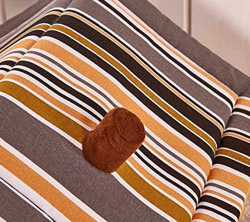 zhbotaolang Home Shape Soft Cosy Sleeping Bag Mat Portable Antideslizante Dog Cat House Pad Cojines de Perros Warm Lovely Pet House Pet Beds (L)