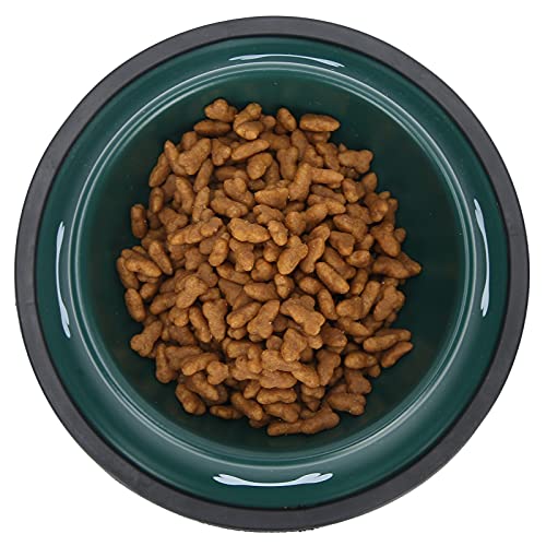 Zhehanwufb Comedero Para Mascotas, Comedero Para Gatos Y Perros De Acero Inoxidable, Adecuado Para Perros Y Gatos De TamañO Mediano (Rojo)