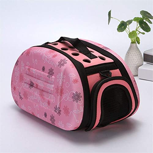 ZHWDD Bolso con Bolsa de Mascotas Plegable Paquete portátil (Color: Rosa) qujunji (Color : Pink)