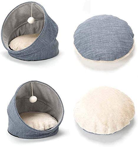 ZHWDD CERRAS Cerradas PERRÍONNELES GAT Baja DE DORMADOR Pet Pet Fusion Cozy DESIGNA CASA CUERTE Grande PEQUEÑOS GRACIOS qujunji