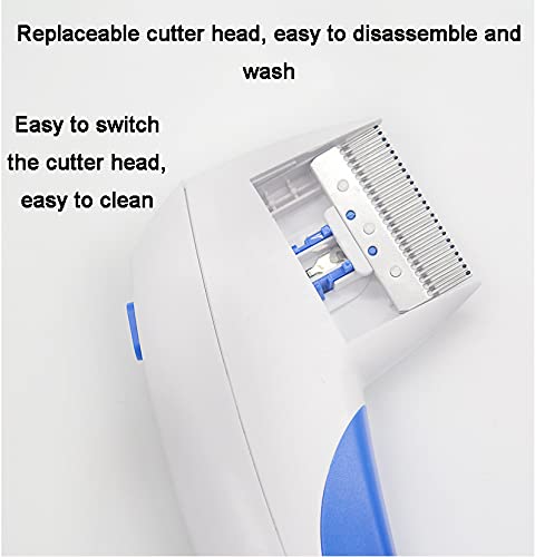 ZHWY 3 Piezas De Electricidad-Repelente, Peine De Gato para Eliminar Las Pulgas, La Salsa De Peine para Perros, El Gato, El Escorpión Natural, El Perro Y El Gato Se Pueden Utilizar,Blanco,1 Piece