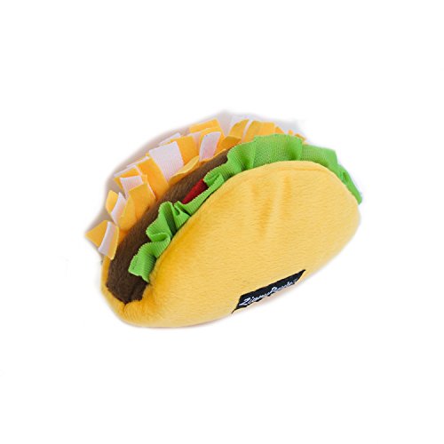 ZippyPaws ZP837 Nomnomz Taco Squeak Juguete