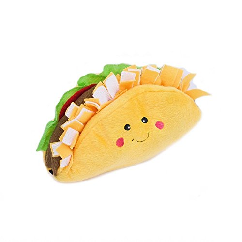 ZippyPaws ZP837 Nomnomz Taco Squeak Juguete