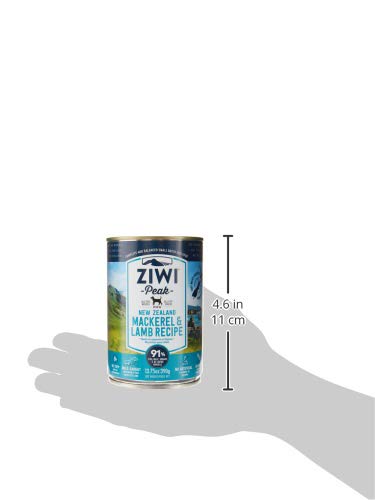 Ziwi Peak Daily Dog Cuisine - Bote de caballa y Cordero (390 g, 12 Unidades)