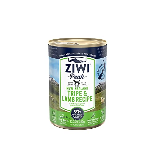 Ziwi Peak Latas de callos y cordero Daily Dog Cuisine, 390 g, paquete de 1