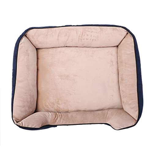 ZIYIUI Cama para Perros , caseta para Gatos, de Peluche ultrasuave, Productos para Animales domésticos , Almohadas para Camas ,Cama para Mascotas , Cómoda y Lavable (70x50x15 cm （L）)