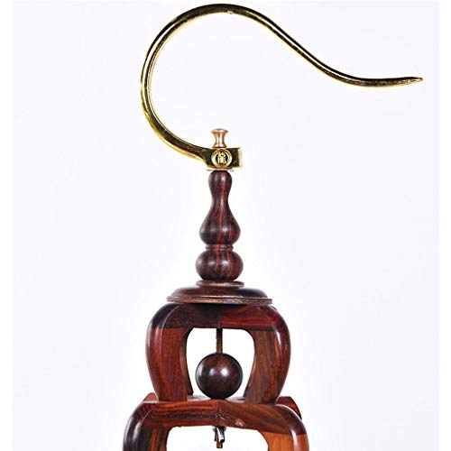 zlw-shop Jaula para Pájaro Jaula de pájaros cáachero Circular pájaro Jaula casa Linterna Madera Talla decoración de Madera Nido de Madera Pajarera (Color : B)