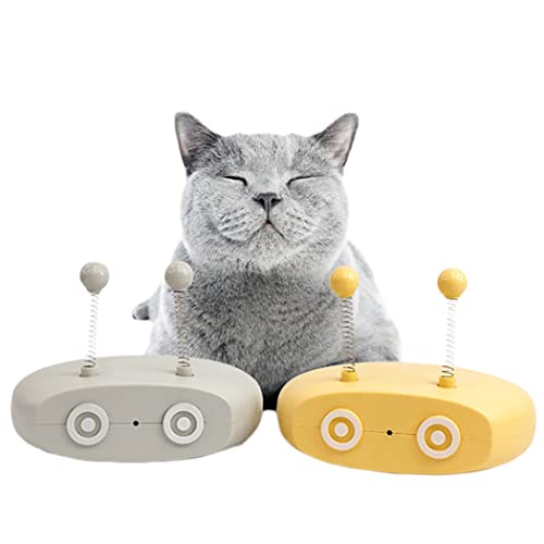 ZOYLINK Juguete De Gato Interactivo Eléctrico Portátil Divertido Entrenamiento Interactivo Tocando Gato Ligero Juguete Casero Interior Ligero