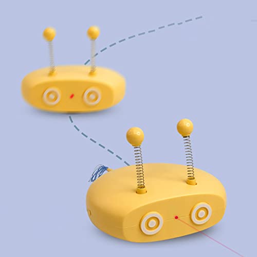 ZOYLINK Juguete De Gato Interactivo Eléctrico Portátil Divertido Entrenamiento Interactivo Tocando Gato Ligero Juguete Casero Interior Ligero