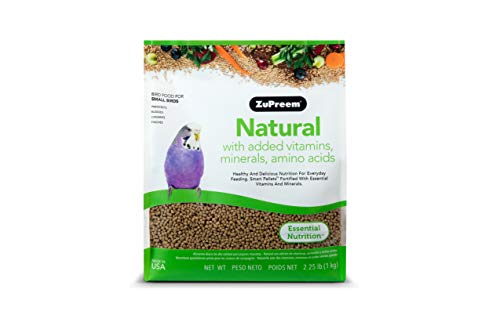 Zupreem - Alimento para Aves Pequeñas Natural | Alimento Periquitos - 1,02 kg