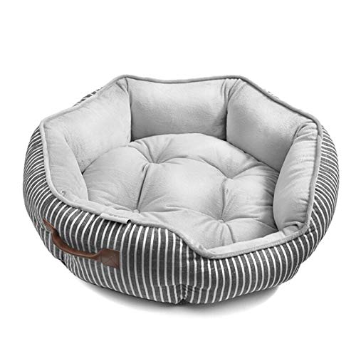 ZXJTX Mascota Waterloo Cama del Perro Cama del Animal doméstico de la litera del Gato del Perro de la litera de Teddy en Verano e Invierno Suministros de Mascotas (Size : Large)
