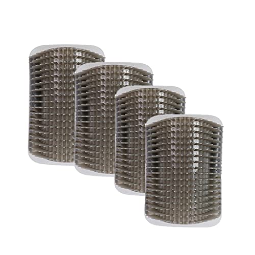 ZYYWX Peluquero para Gatos El Cepillo de Aseo del Gato es Desmontable y fácil de Instalar, Suave y cómodo. (Color : 4pcs, Size : 8.5x13cm)
