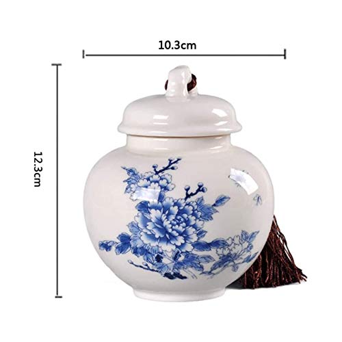 ZZYE Urna Cenizas Eramaics Adulto urna funeraria Cremation Urn Memorial Urn for Perros y Gatos - Mini-se Mantiene hasta Las Cenizas - Urna de cremación de Mascotas for Las Cenizas Urnas Funerarias