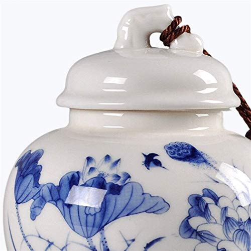 ZZYE Urna Cenizas Eramaics Adulto urna funeraria Cremation Urn Memorial Urn for Perros y Gatos - Mini-se Mantiene hasta Las Cenizas - Urna de cremación de Mascotas for Las Cenizas Urnas Funerarias