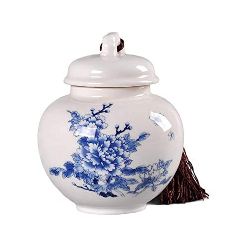 ZZYE Urna Cenizas Eramaics Adulto urna funeraria Cremation Urn Memorial Urn for Perros y Gatos - Mini-se Mantiene hasta Las Cenizas - Urna de cremación de Mascotas for Las Cenizas Urnas Funerarias