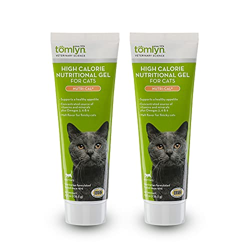 2-Pack Nutri-Cal para Gatos de Alta de calorías de los Suplementos Dietéticos, 4,25 onzas Tubo