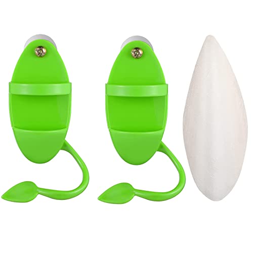 2 Piezas Dispensador De Comida Colgante Contenedor De Comida para Pájaros Loro Sepia Hueso Estante de Comida con Sepia para Guardar Frutas Huesos de Calamar Verduras Suministros para Aves de compañía